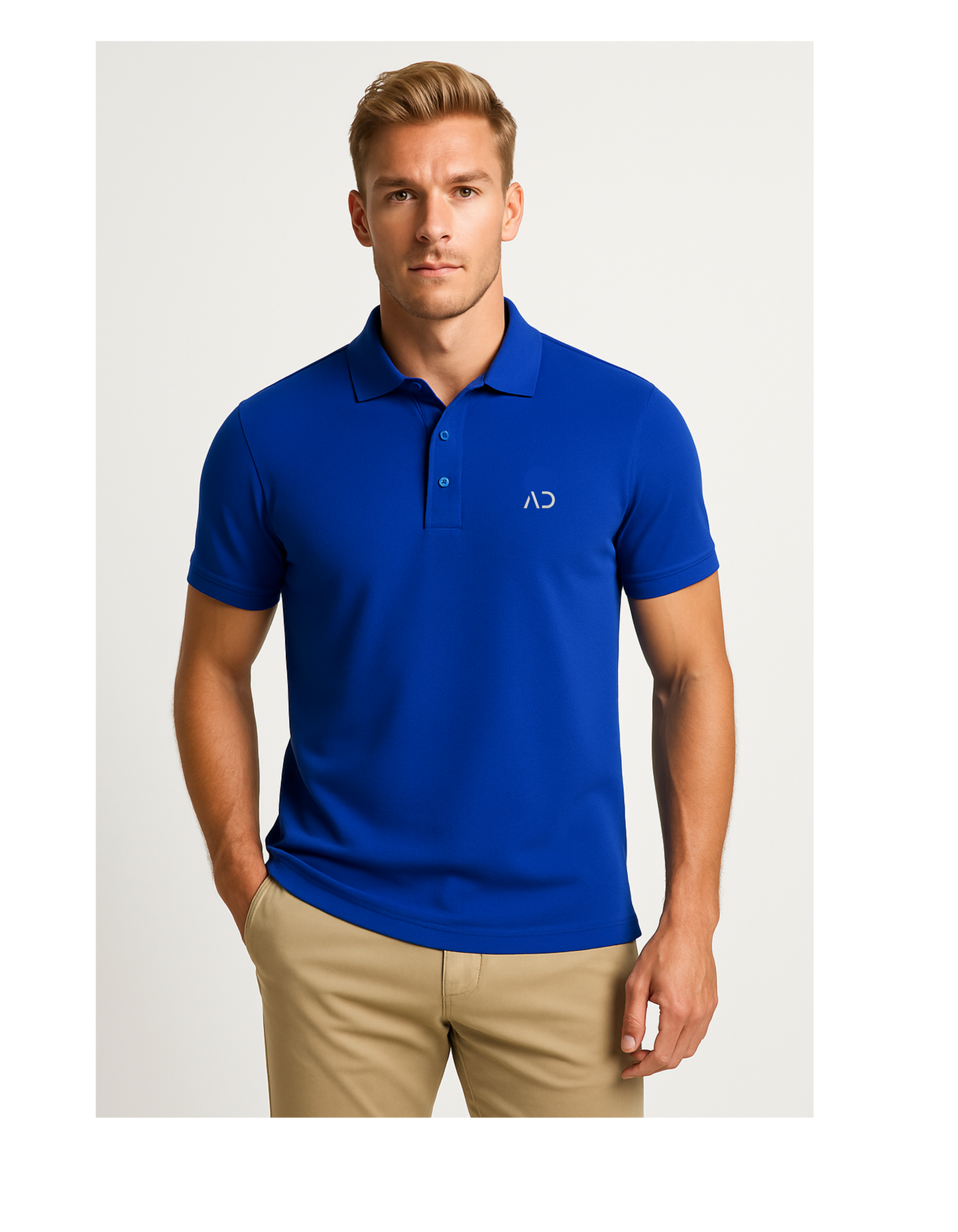 Classic Polo Shirt Comfortable Fit for Work or Leisure