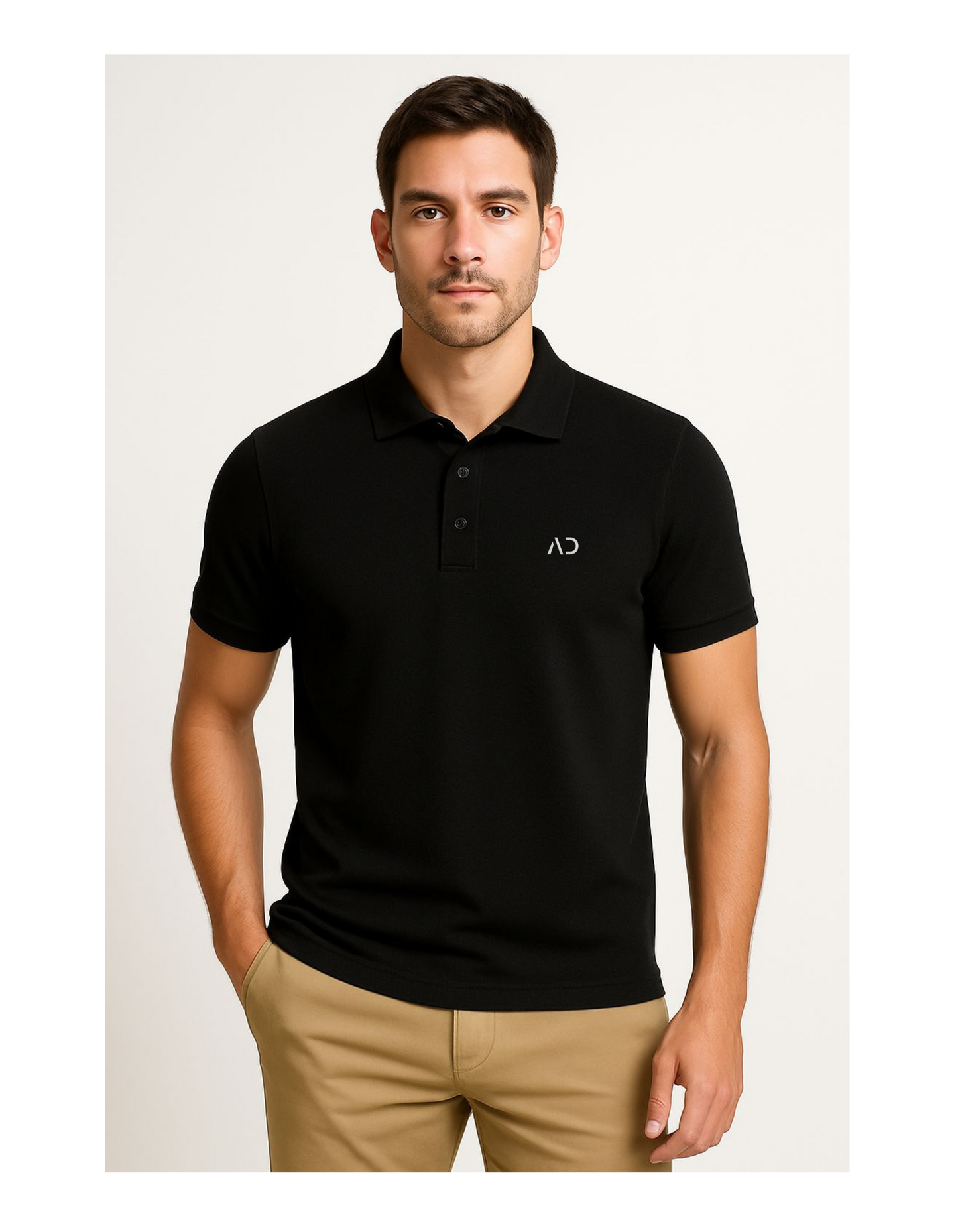 Classic Polo Shirt Comfortable Fit for Work or Leisure