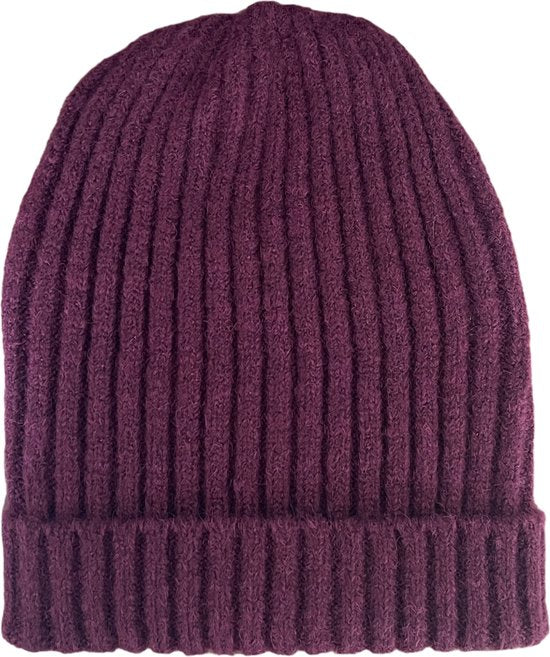 Rib-knit Unisex Beanie Hat