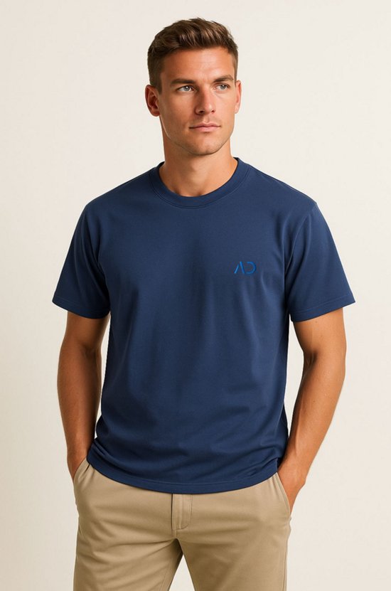 Men's 100% Cotton T-shirt - Soft Breathable, Classic Fit for Everyday Wear