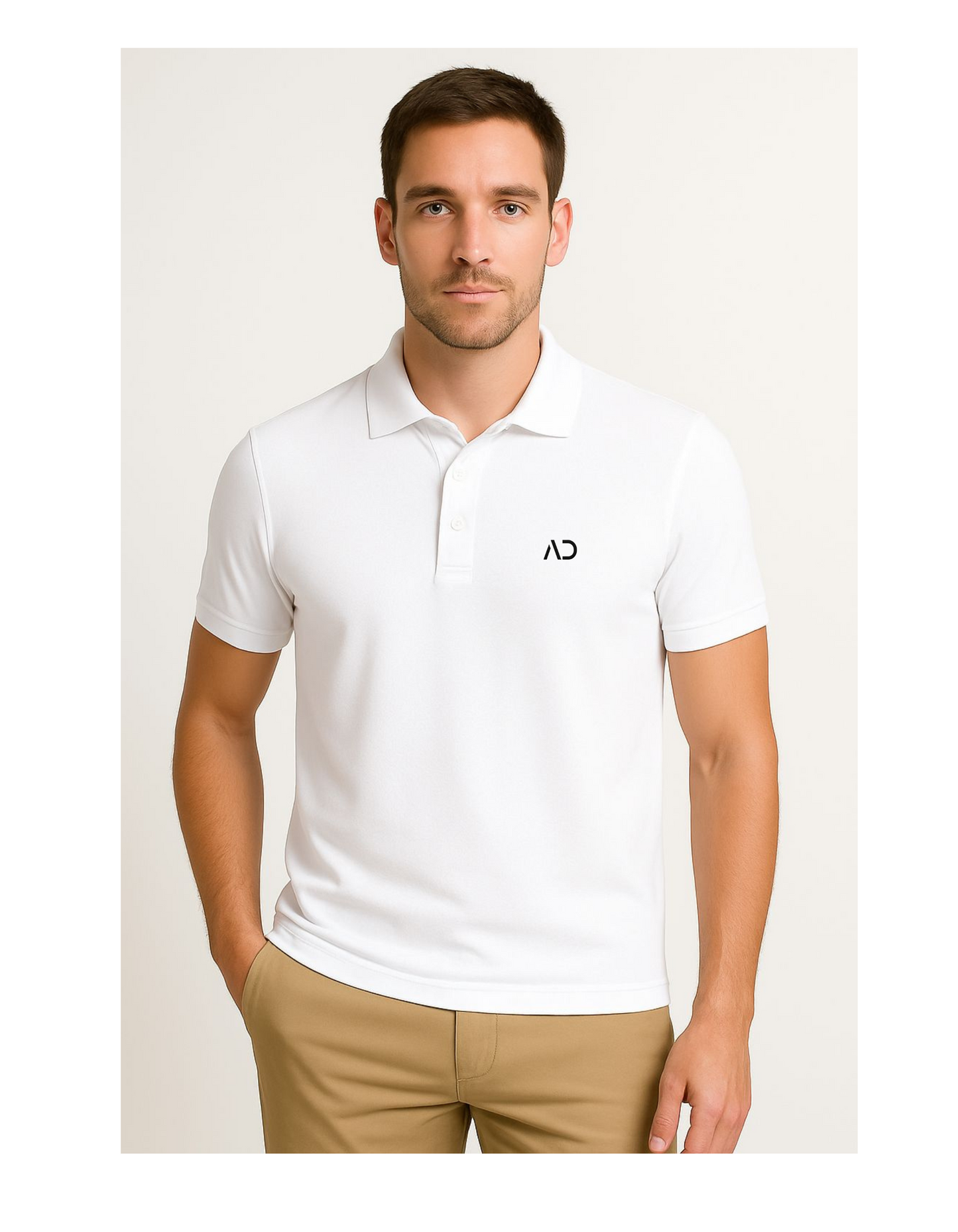Classic Polo Shirt Comfortable Fit for Work or Leisure