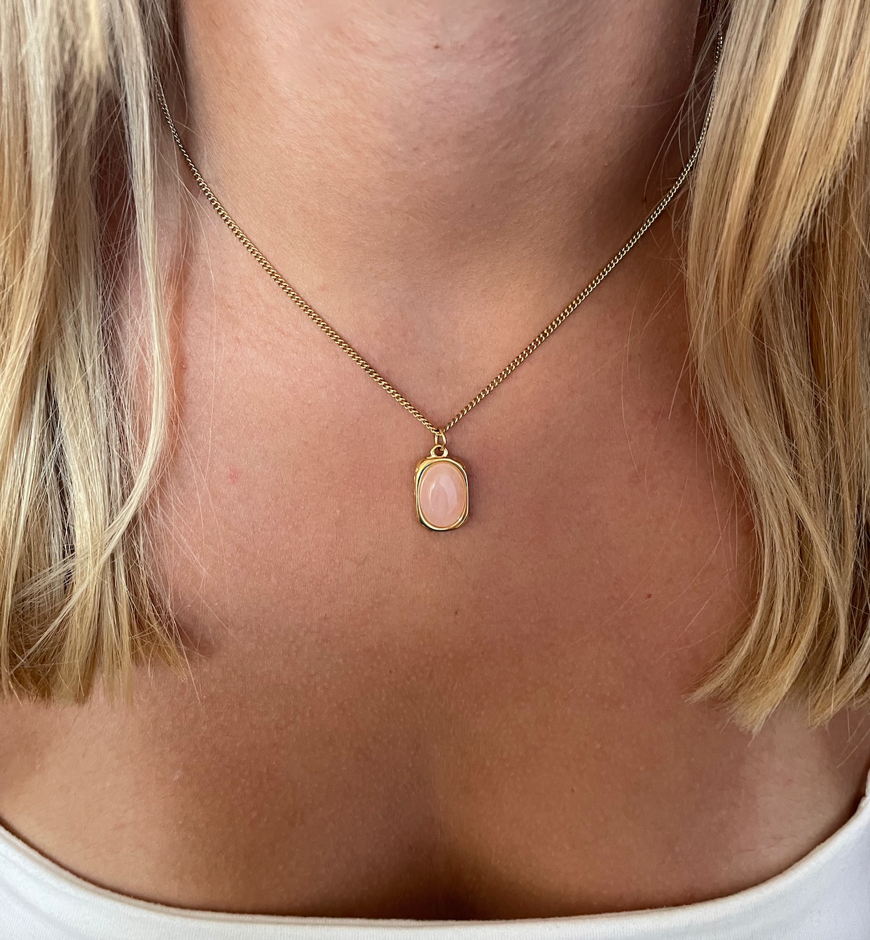 18K Gold Plated Pendant Necklaces Vintage Designs