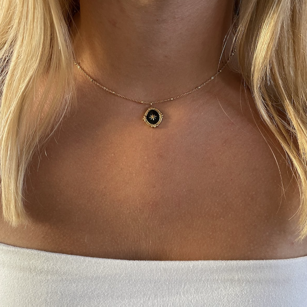18K Gold Plated Pendant Necklaces Vintage Designs