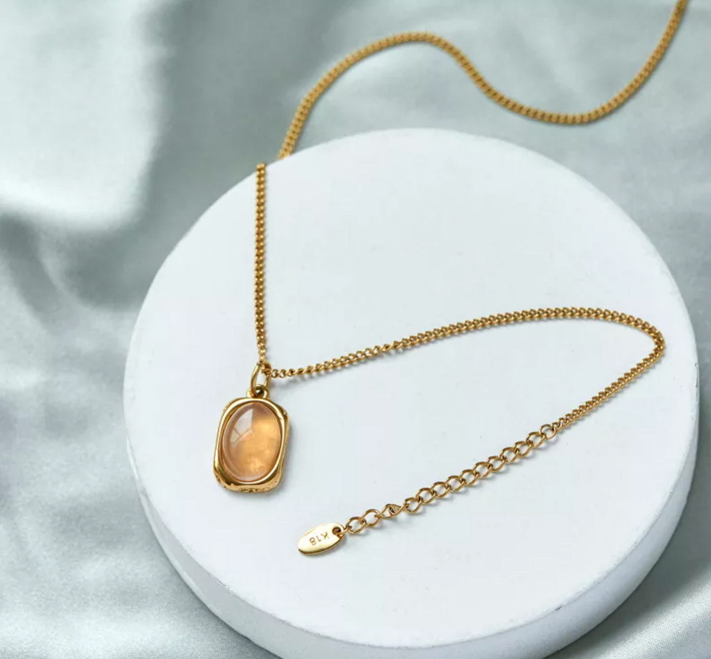 18K Gold Plated Pendant Necklaces Vintage Designs