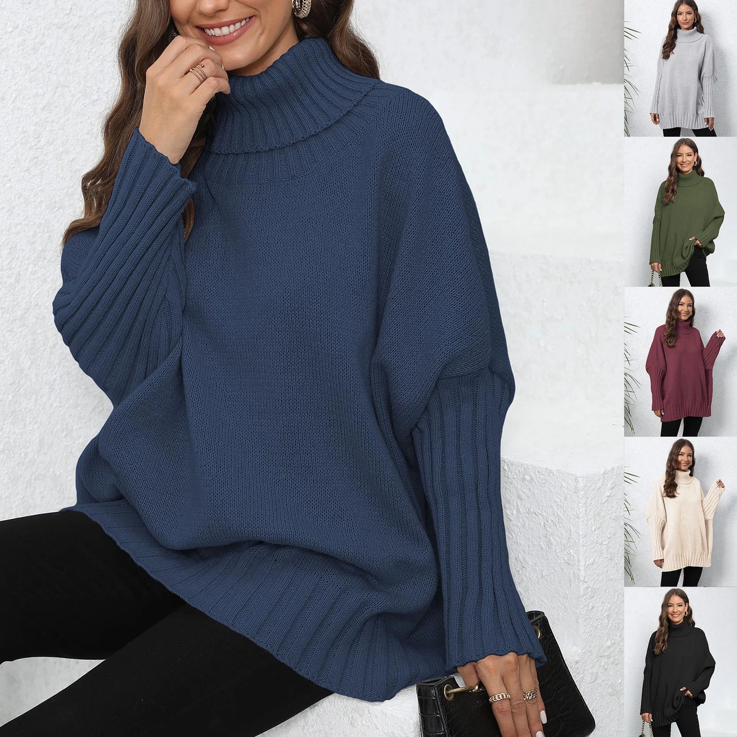 Oversized Turtleneck Jumpers