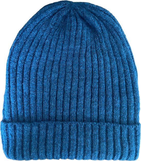 Rib-knit Unisex Beanie Hat