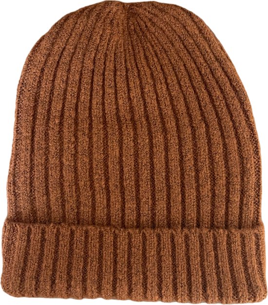 Rib-knit Unisex Beanie Hat