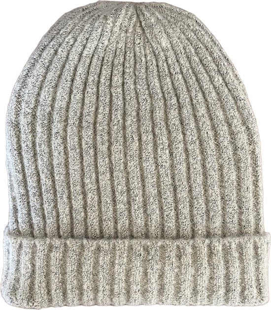 Rib-knit Unisex Beanie Hat