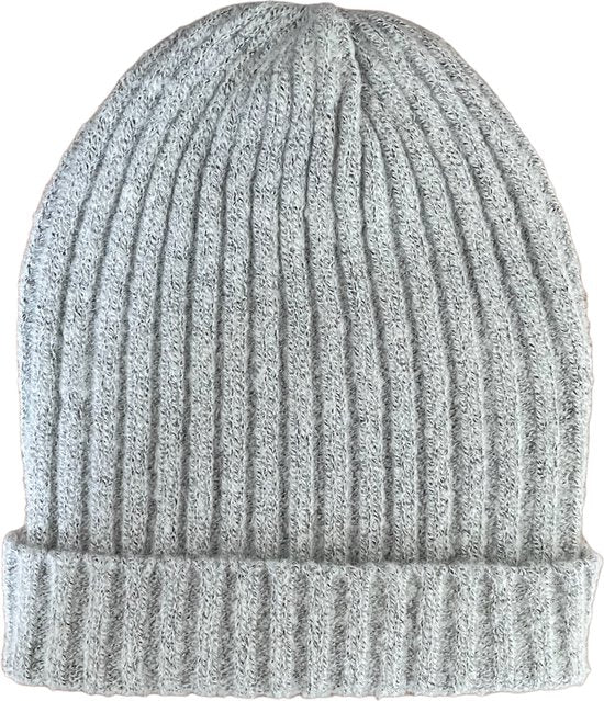 Rib-knit Unisex Beanie Hat