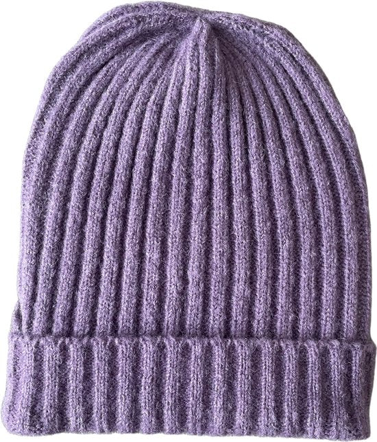 Rib-knit Unisex Beanie Hat