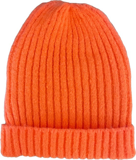 Rib-knit Unisex Beanie Hat