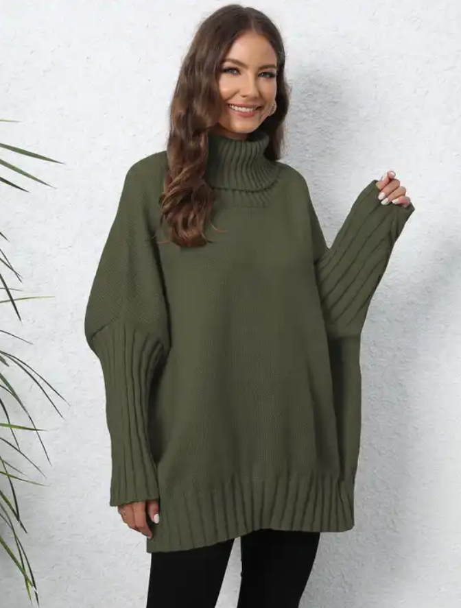 Oversized Turtleneck Jumpers