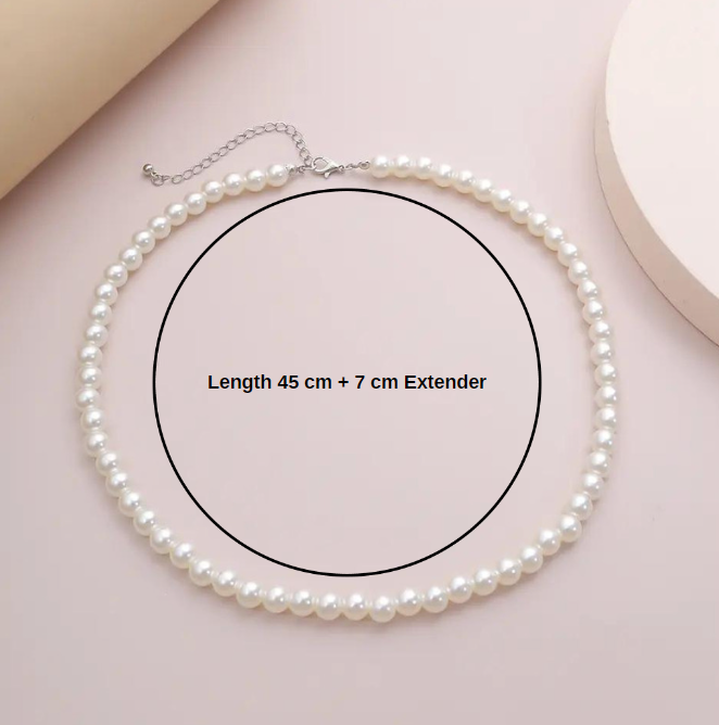 Single Layer Pearl Necklace