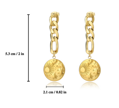 18K Gold Plated Earrings