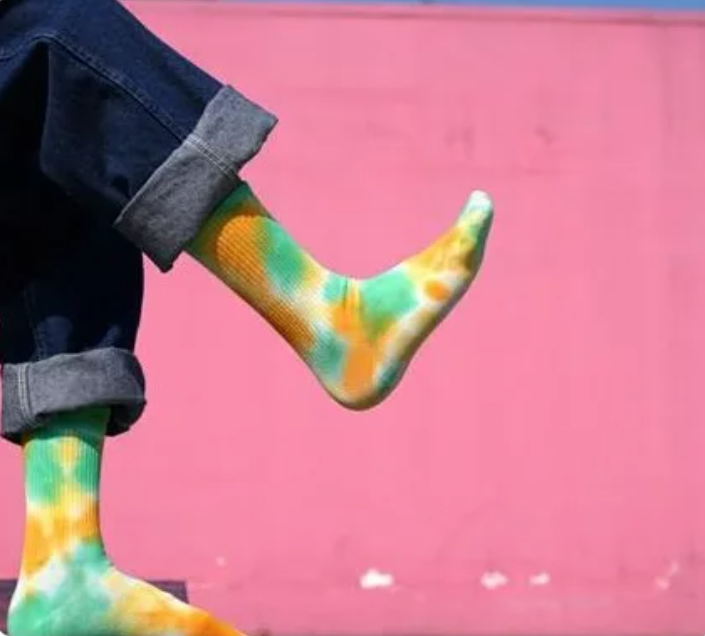 Chaussettes tie-dye