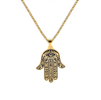 18K Gold Plated Pendant Necklaces Vintage Designs