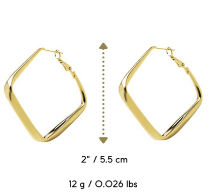 18K Gold Plated Earrings