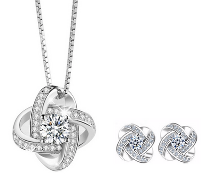 Ensembles de bijoux en argent sterling S925